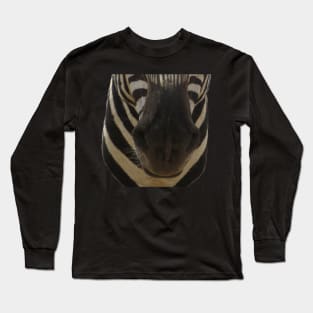 Zebra Mouth Long Sleeve T-Shirt